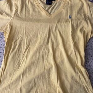 Ralph Lauren Yellow Short Sleeve Tee